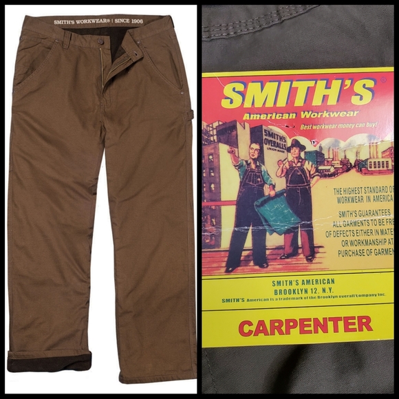 smiths fleece lined pants